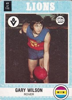 1977 Scanlens VFL #69 Garry Wilson Front